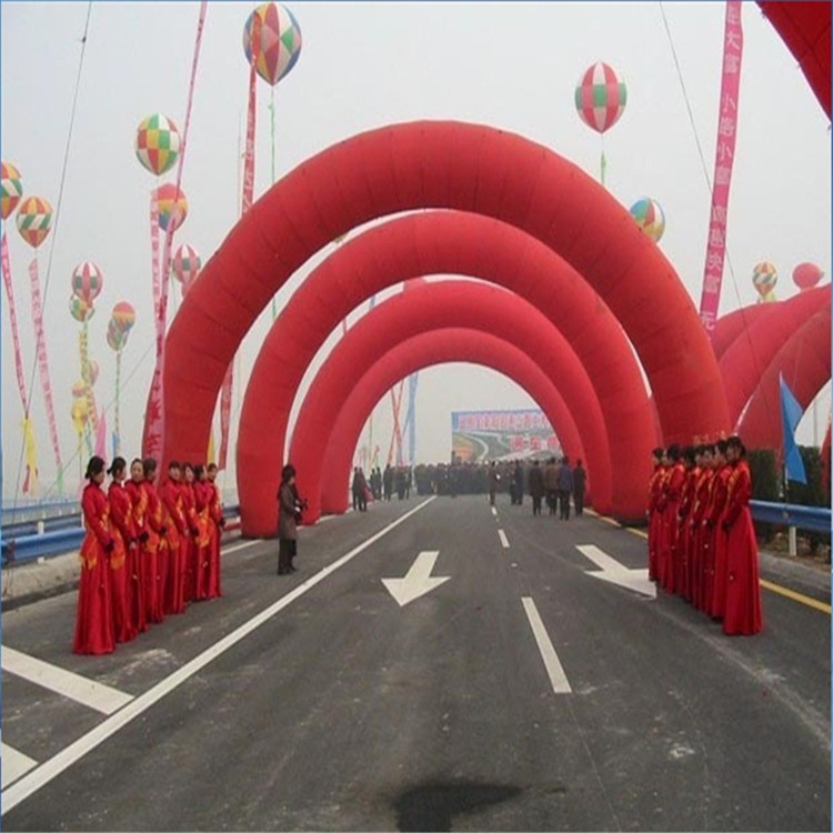 福州开业纯红拱门